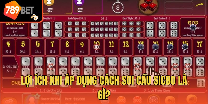 Cách Soi Cầu Sicbo Hiệu Quả Từ Cao Thủ Hàng Đầu Thị Trường 2 Lợi ích khi áp dụng cách soi cầu Sicbo là gì?