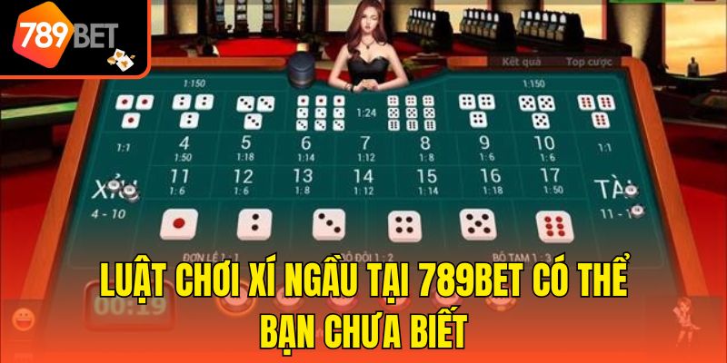 Luật Chơi Xí Ngầu Chi Tiết Tại 789bet Cho Mọi Tân Thủ 2 Luật chơi Xí ngầu tại 789bet có thể bạn chưa biết